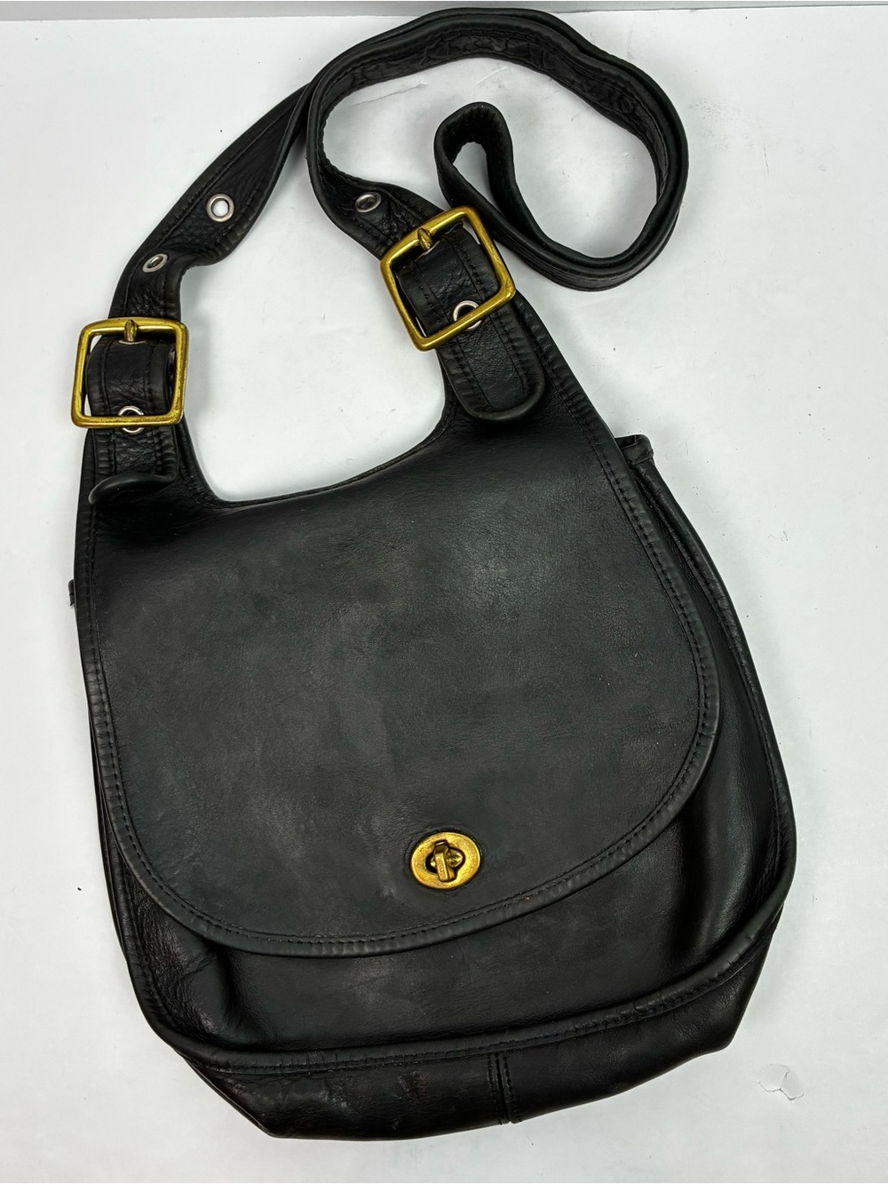 Coach Vintage 1990’s 9988 Berkeley Crescent Saddle Bag - Picture 7 of 10